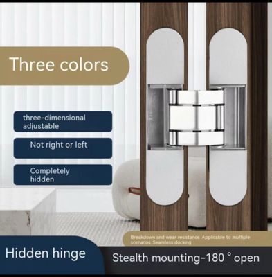 Silent Hinge 180 3D-REGULABLE HINDED HINGE Degree Heavy-duty Pintu Lipat