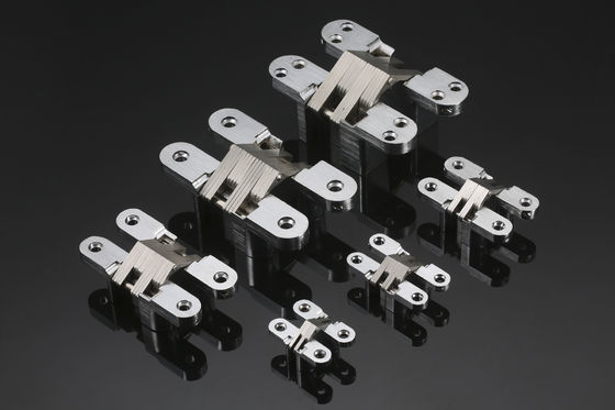 Interior Adjustable Mortise Mount Invisible Engsel Stainless Steel Tahan Air