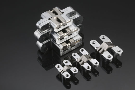 CE Electroplating Mortise Mount Invisible Engsel Tugas Berat Kedap Suara