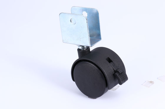 Roda Kastor Furnitur Plastik PU Anti Abrasi Multi Fungsi