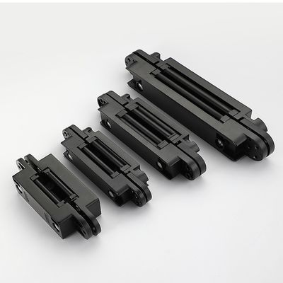 180° Sudut Pembukaan Bentuk H Hidden Hinge 120kg Max Load untuk Pintu Keamanan